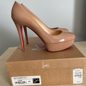 Christian Louboutin Bianca 120mm Nude